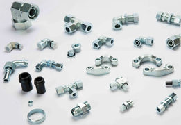HY-Tech Engineers, Manufacturer Of Hydraulic Fitting, Din - Metric Fittings, Coupling, Elbow, Tee, Connectors, Banjo Connectors, Adaptors, Sae Flanges, Pipe Clamps, Conversion Adaptors, Jic -Tube Fittings, O - Ring Face Seal Fittings.